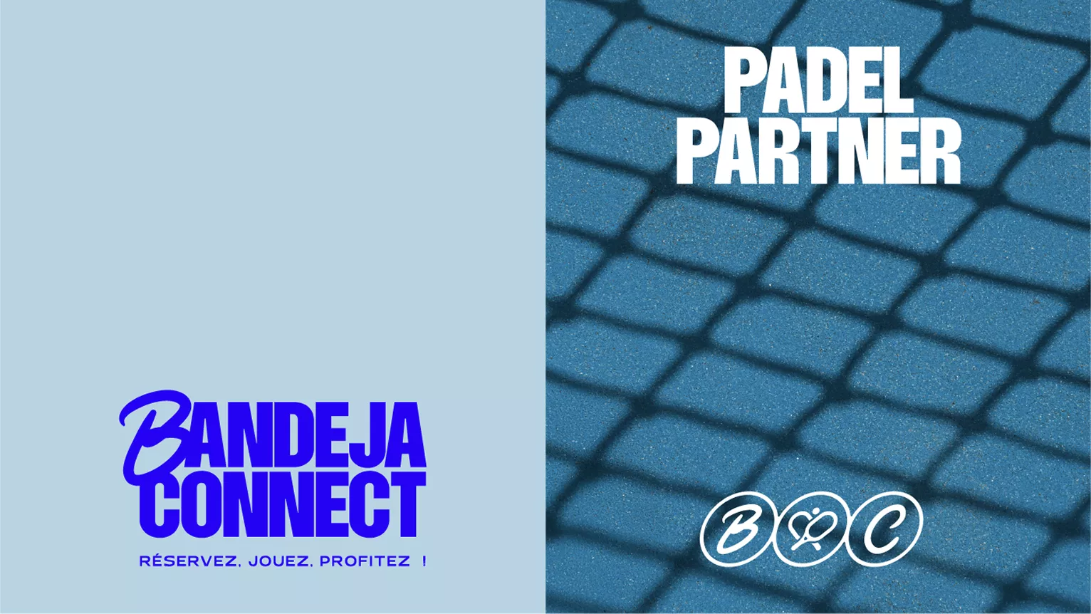 Logo et identité de marque créés pour Bandeja Connect par notre agence design d’application et identité visuelle.